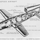 A cutaway drawing shows the compass in the nose, the warhead, fuel tank, and compressed air tanks to power the gyroscopes and pressurize the fuel. (Imperial War Museum)